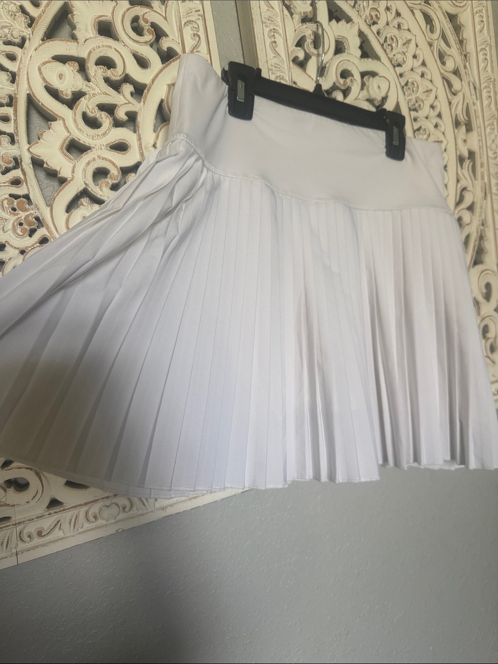 GAP White Pleated Mini Skirt - Picture 3 of 10